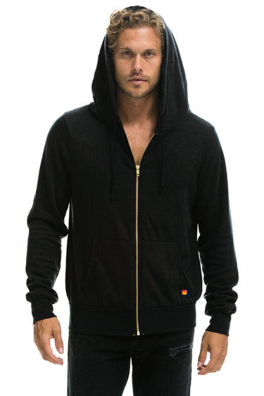 ROCK AND ROLL HOODIE - BLACK