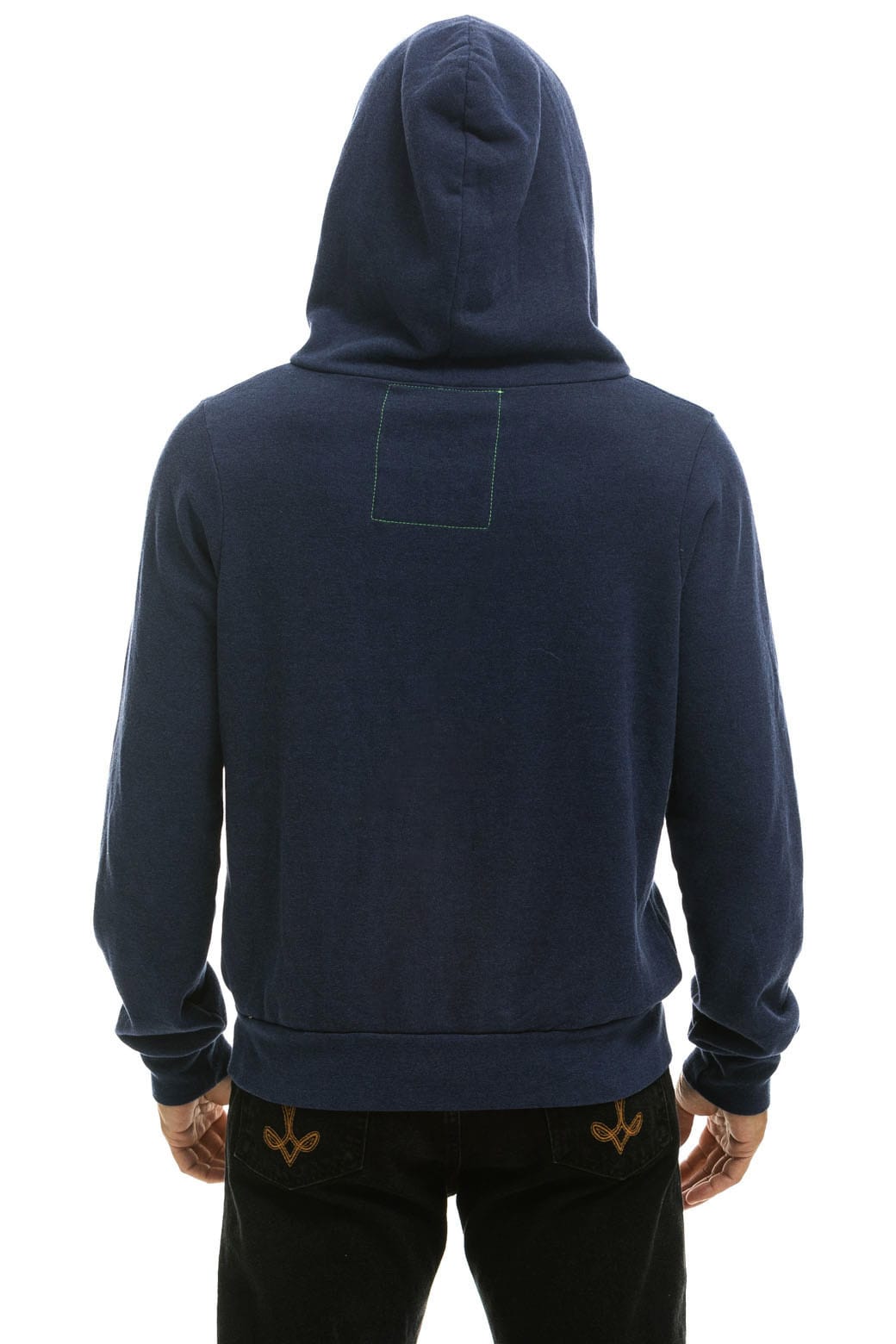 NY YANKEES 5 STRIPE ZIP HOODIE - NAVY // USA – Aviator Nation