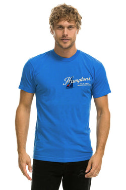 PALM TREE FEST HAMPTONS 2026 CREW TEE SHIRT - COBALT