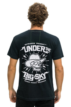 UNDER THE BIG SKY 2026 CREW TEE SHIRT - CHARCOAL