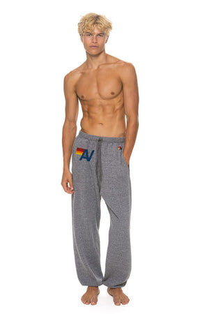 LOGO SWEATPANTS - HEATHER GREY