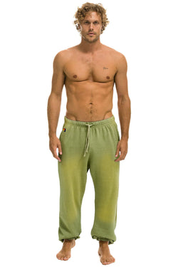 BOLT STITCH SWEATPANTS - FADED ARMY