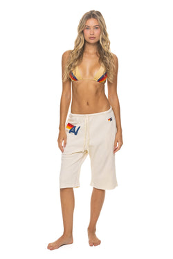 LOGO SWEATSHORTS - VINTAGE WHITE