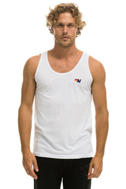 MEN'S BASIC TANK - WHITE