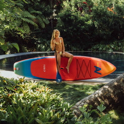 FUNBOY X AVIATOR NATION RAINBOW PADDLE BOARD