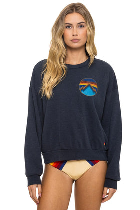 ALL SEASONS CIRCLE RELAXED CREW SWEATSHIRT