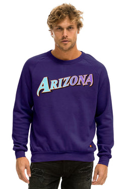 ARIZONA DIAMONDBACKS 2026 RELAXED CREW SWEATSHIRT - DEEP PURPLE