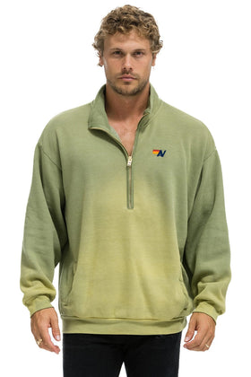 ESSENTIAL HALF ZIP RELAXED SWEATSHIRT