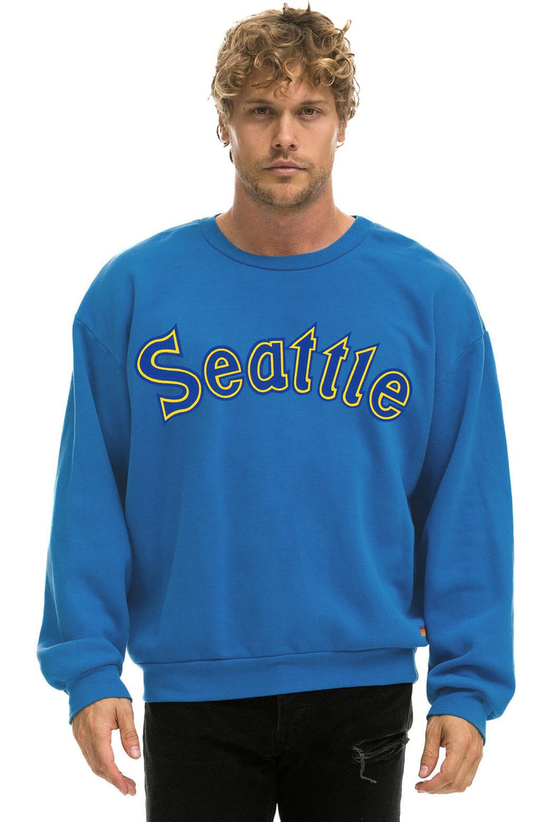 SEATTLE MARINERS 2026 RELAXED CREW SWEATSHIRT - COBALT