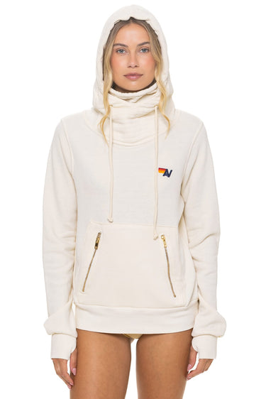 NINJA PULLOVER HOODIE - VINTAGE WHITE