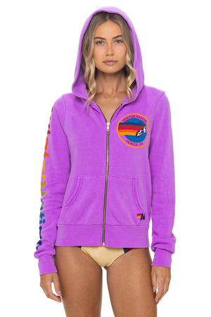 AVIATOR NATION HOODIE - NEON PURPLE