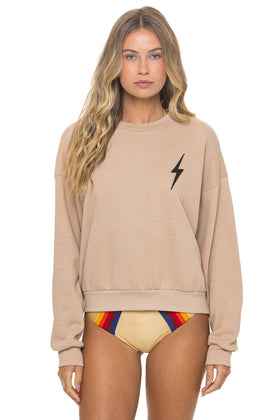 BOLT STITCH RELAXED CREW SWEATSHIRT