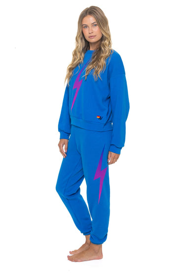 BOLT FADE SWEATPANTS - OCEAN // PINK // PURPLE