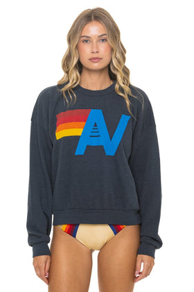 LOGO RELAXED CREW SWEATSHIRT