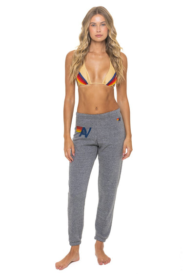 LOGO SWEATPANTS - HEATHER GREY