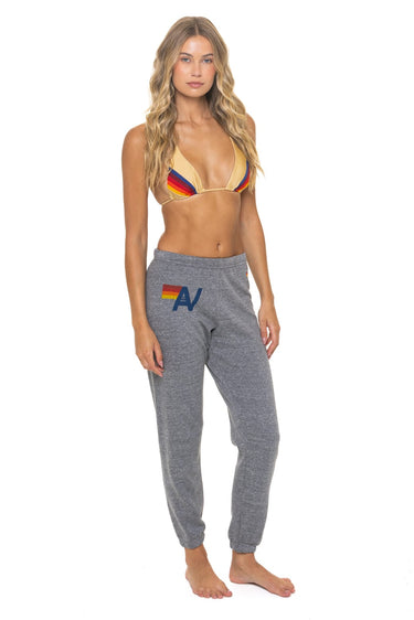 LOGO SWEATPANTS - HEATHER GREY