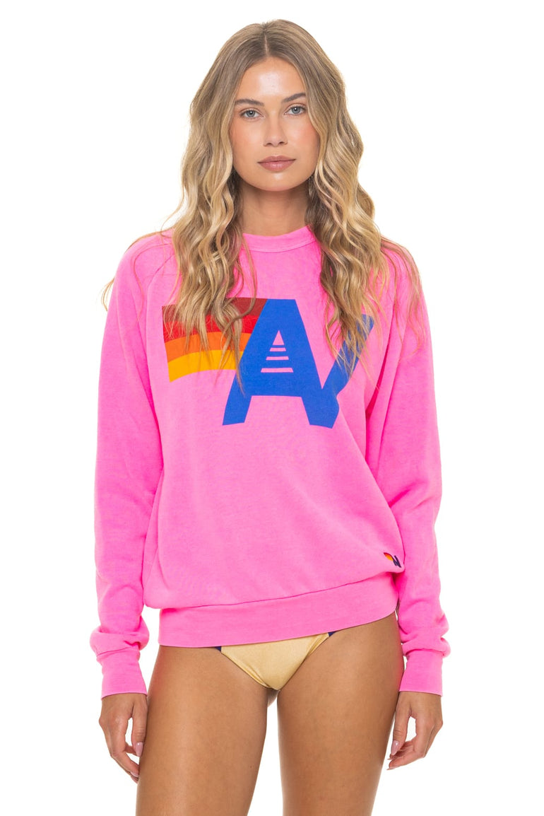 LOGO SWEATSHIRT - NEON PINK