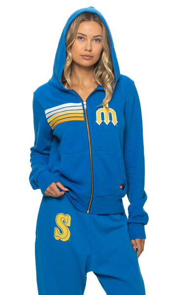 SEATTLE MARINERS 2026 ZIP HOODIE - ADVENTURE BLUE – Aviator Nation