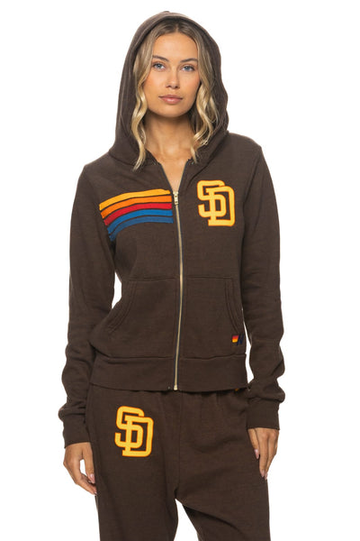 Papas+ 2025〜26AWブルゾン ブラウン S SAN DIEGO PADRES 2026 ZIP HOODIE - BROWN – Aviator Nation