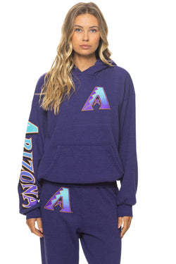 ARIZONA DIAMONDBACKS 2026 RELAXED PULLOVER HOODIE - DEEP PURPLE
