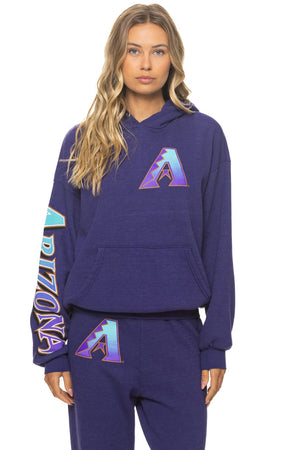 ARIZONA DIAMONDBACKS 2026 RELAXED PULLOVER HOODIE - DEEP PURPLE