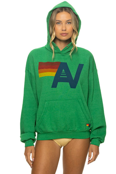 Logo Pullover Hoodie Kelly Green | Aviator Nation