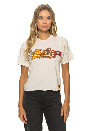 BOTTLEROCK 2026 BOYFRIEND TEE SHIRT - VINTAGE WHITE
