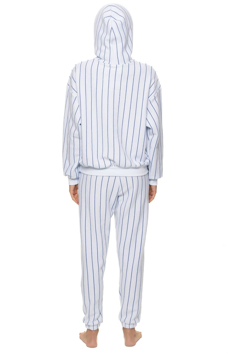 LOS ANGELES DODGERS PINSTRIPE 2026 SWEATPANTS - WHITE // BLUE