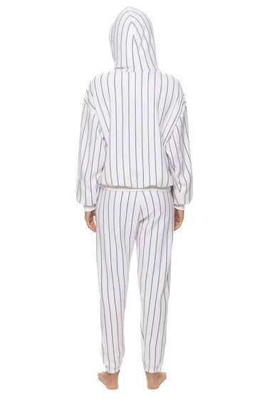 PRESALE: NEW YORK YANKEES PINSTRIPE 2026 SWEATPANTS - WHITE // NAVY