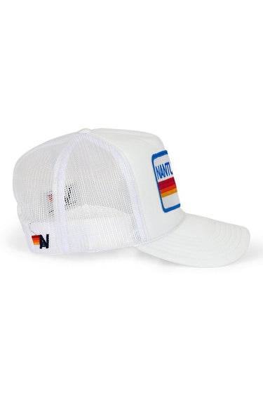 NANTUCKET 2025 VINTAGE LOW RISE TRUCKER - WHITE