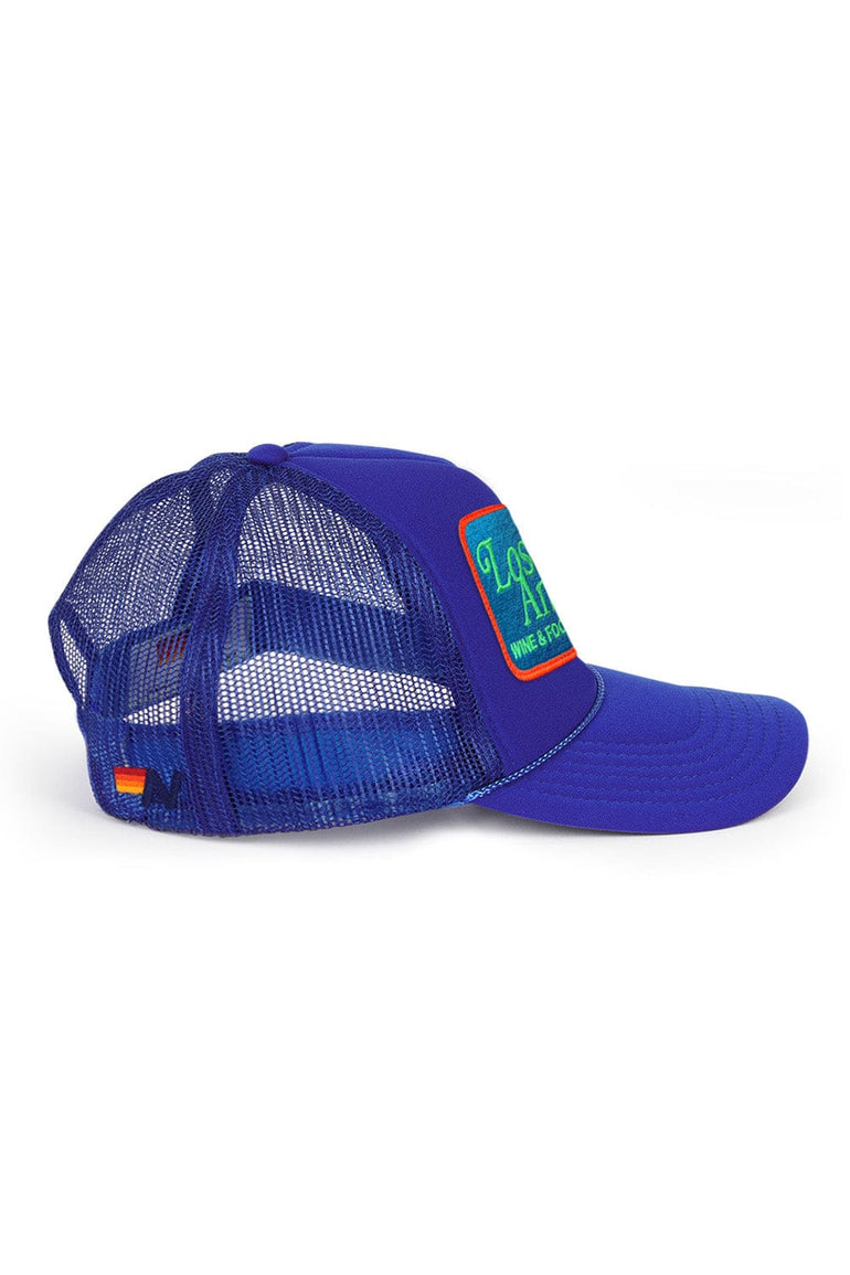 LOS ANGELES WINE & FOOD 2025 VINTAGE LOW RISE TRUCKER - ROYAL
