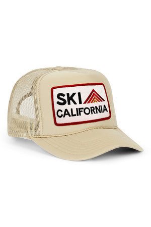 SKI CALIFORNIA TRUCKER HAT