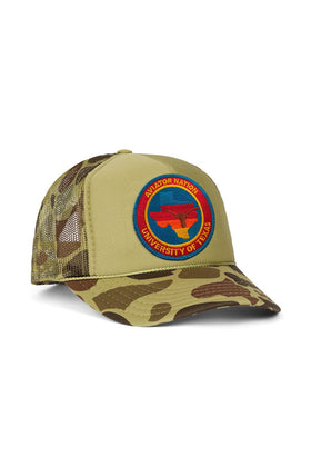 UNIVERSITY OF TEXAS CIRCLE PATCH VINTAGE LOW RISE TRUCKER HAT