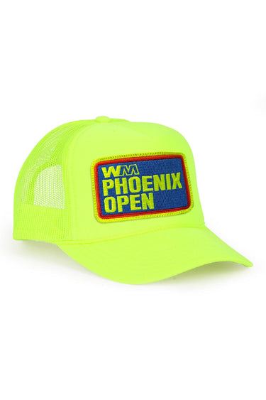 WM PHOENIX OPEN 2026 TRUCKER HAT - NEON YELLOW