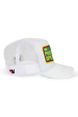WM PHOENIX OPEN 2026 TRUCKER HAT - WHITE