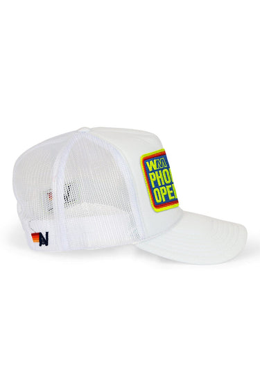 WM PHOENIX OPEN 2026 TRUCKER HAT - WHITE