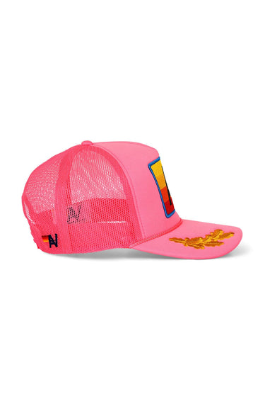 LOGO RAINBOW - VINTAGE LOW RISE LEAF TRUCKER