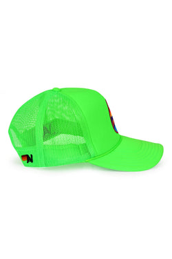 KID'S ALL SEASONS CIRCLE VINTAGE FOAM TRUCKER HAT