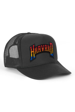 HARVARD 2026 VINTAGE LOW RISE TRUCKER - BLACK