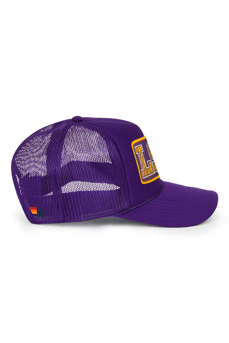 LSU 2026 VINTAGE LOW RISE TRUCKER - PURPLE