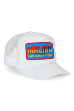 MALIBU CHILI COOK-OFF 2026 VINTAGE LOW RISE TRUCKER - WHITE