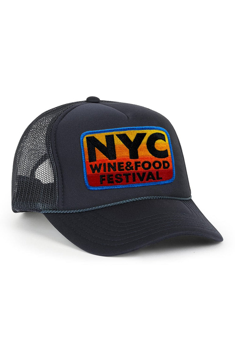 NEW YORK WINE & FOOD 2025 VINTAGE LOW RISE TRUCKER - NAVY
