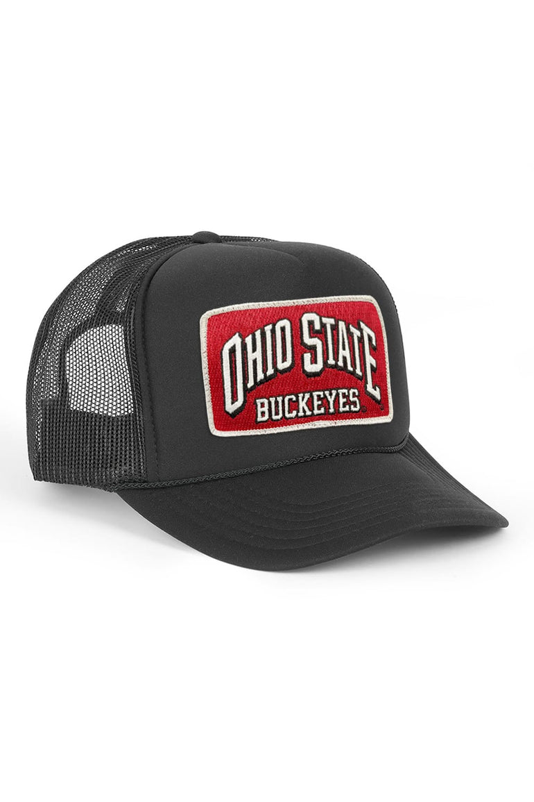 OHIO STATE UNIVERSITY 2026 VINTAGE LOW RISE TRUCKER - BLACK