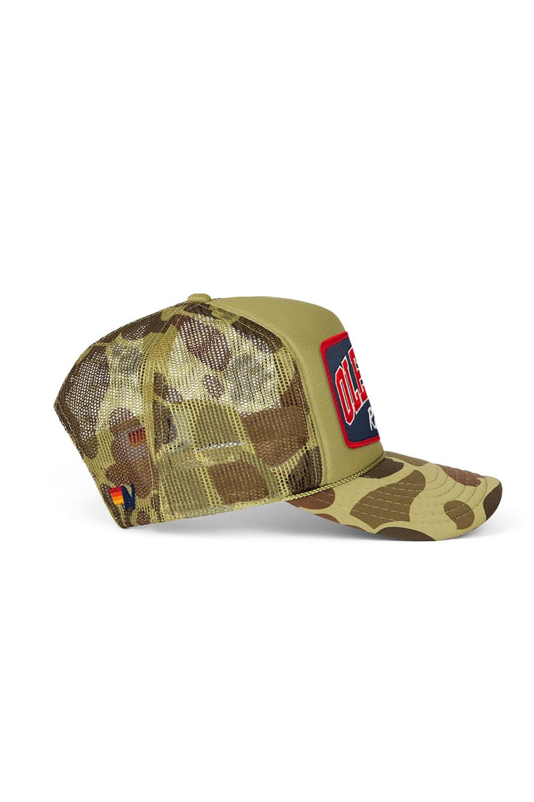 OLE MISS 2026 VINTAGE LOW RISE TRUCKER - CAMO