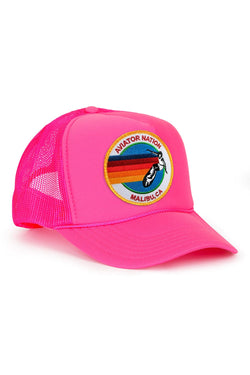 AVIATOR NATION MALIBU VINTAGE TRUCKER HAT