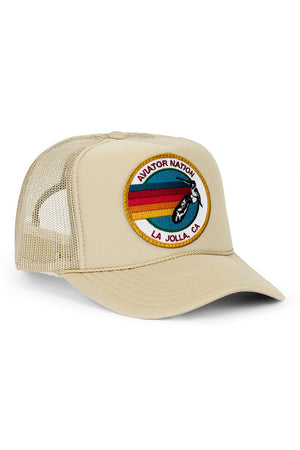 AVIATOR NATION LA JOLLA TRUCKER HAT