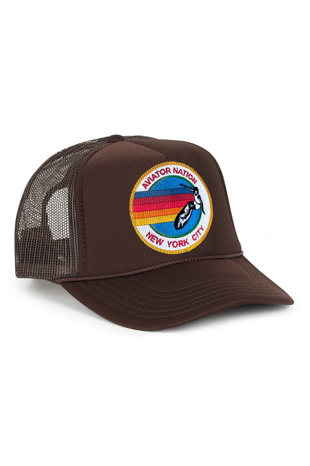 Signature Vintage Low Rise Trucker Hat, Neon Orange main image 1