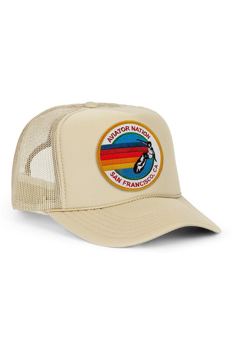 AVIATOR NATION SAN FRANCISCO TRUCKER HAT