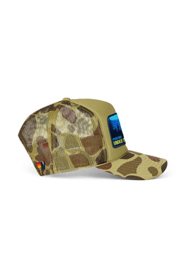 UNDER THE BIG SKY 2026 VINTAGE LOW RISE TRUCKER - CAMO