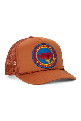 UNIVERSITY OF TEXAS CIRCLE PATCH VINTAGE LOW RISE TRUCKER